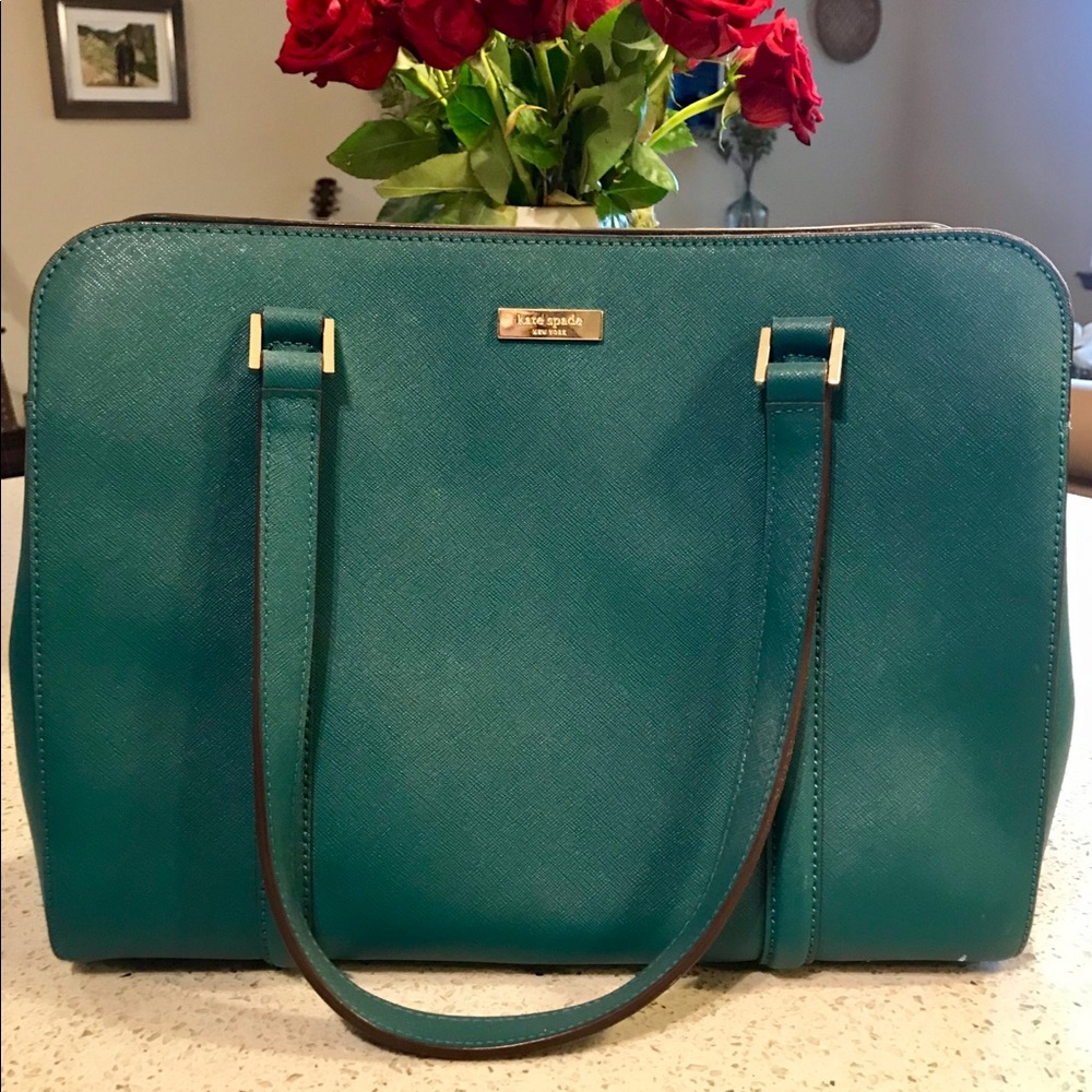 Kate Spade tote, teal